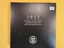 2022 US Mint Limited Edition Silver Proof Set