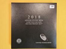 2018 US Mint Limited Edition Silver Proof Set