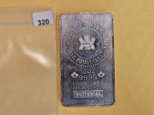 TEN Troy ounce .999 fine silver bar