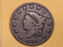 1825 Coronet Head Large Cent