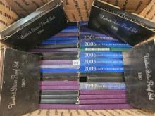 Forty US Proof Sets