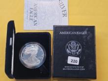 GEM Proof Deep Cameo 1996 American Silver Eagle