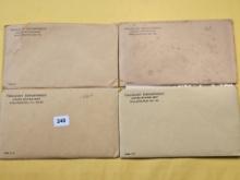 Four US 90% Silver Proof Sets