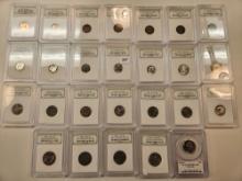 PCGS 2006-S Proof Washington Statehood Quarter in PR-69 Deep Cameo and Twenty-six INB Slabbed US ...