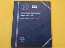 Lightly Used Franklin Silver Half Dollar Whitman Album