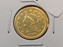 GOLD! Better Date 1846-O Gold Liberty Head 2.5 Dollars