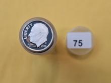 One Roll of Mixed Date Proof Silver Roosevelt Dimes
