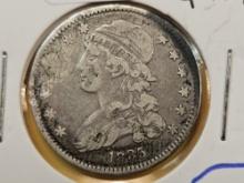 1835 Capped Bust Silver Quarter