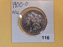 Variety! Key Variety 1900-O over CC Morgan Dollar