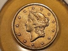 GOLD! 1849 Gold Dollar