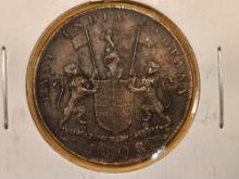 Better grade 1808 British-India 10 cash