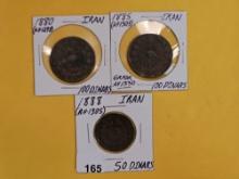 Three better coins from Iran