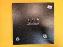 2014 US Mint Limited Edition SILVER Proof Set