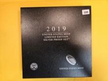 2019 US Mint Limited Edition SILVER Proof Set