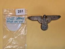 WWII German Officer Hat Pin
