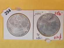 Two more silver medals