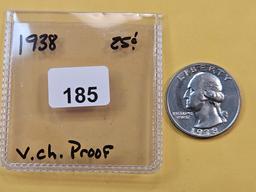 1938 Proof Washington Quarter