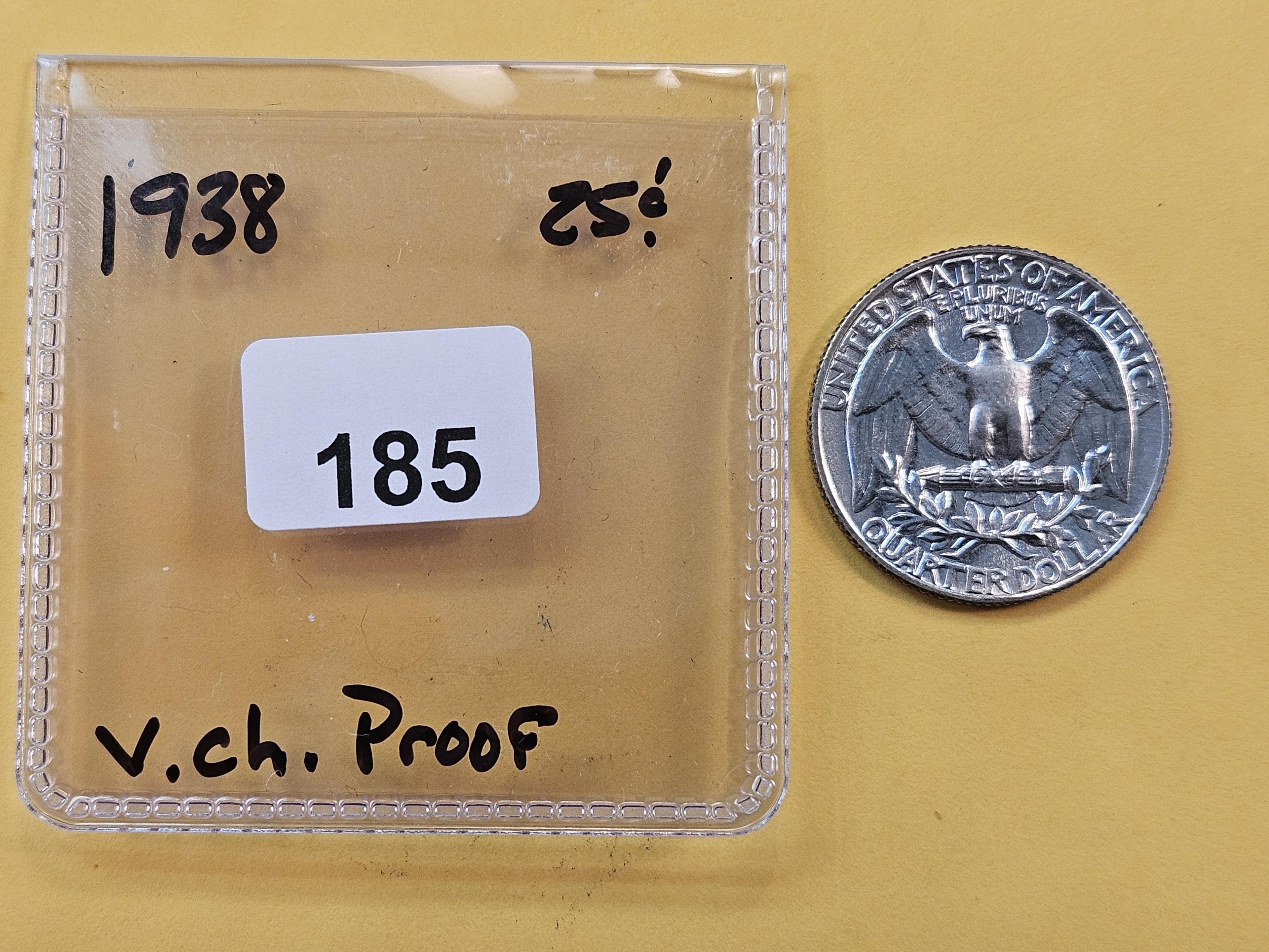 1938 Proof Washington Quarter