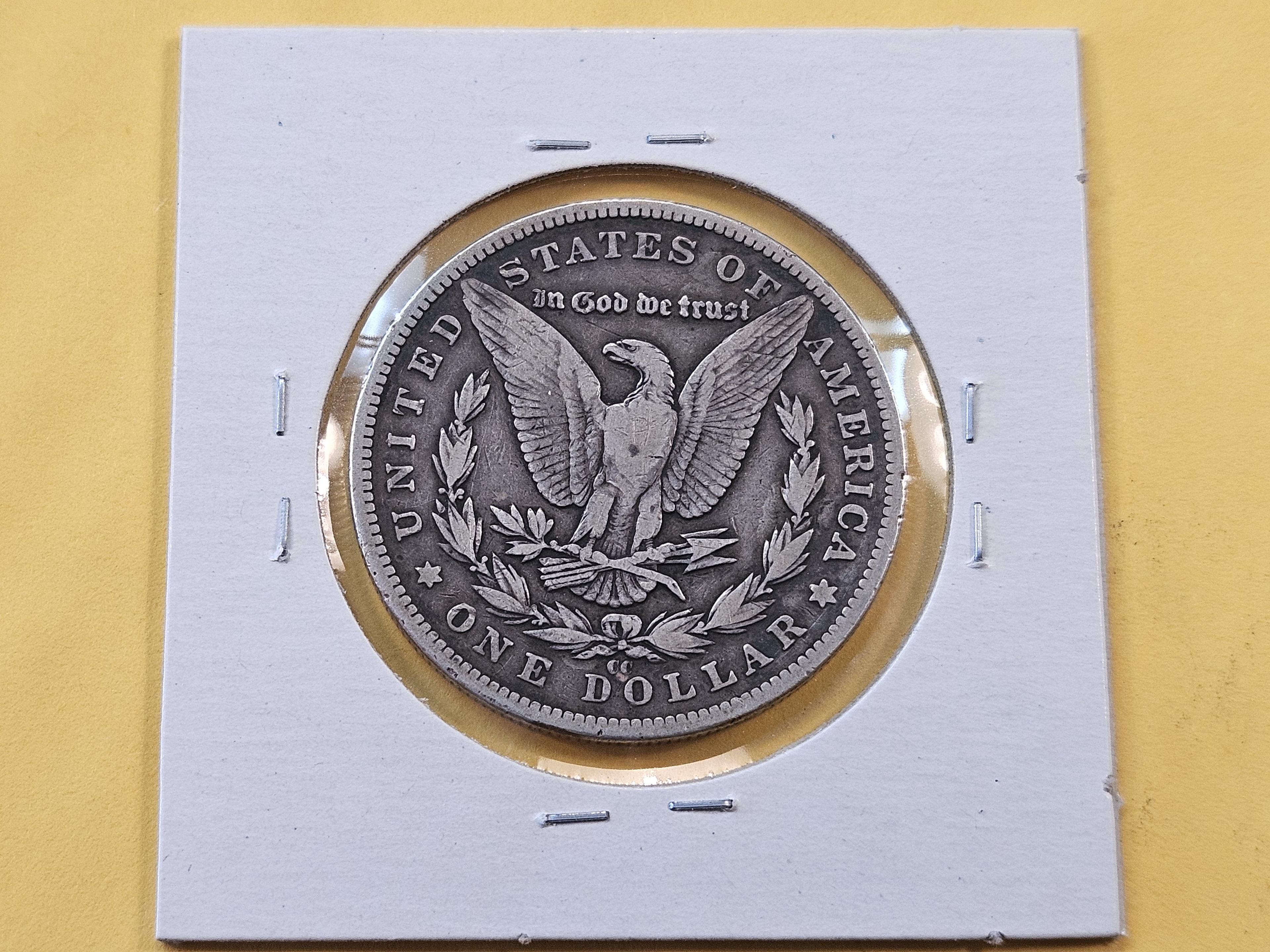 ** KEY DATE! ** 1890-CC Morgan Silver Dollar