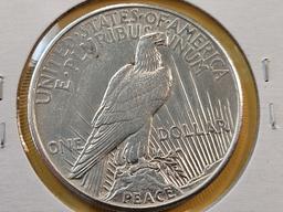 ** KEY DATE ** 1921 Peace Silver Dollar