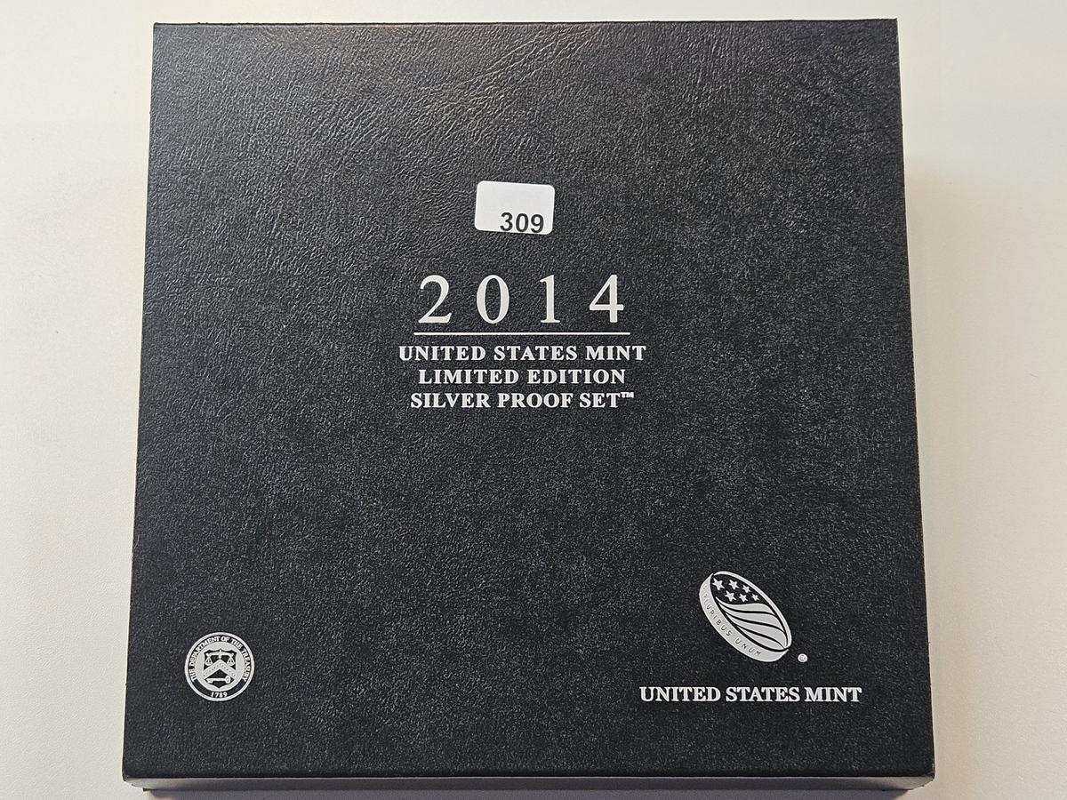 2014 US Mint Limited Edition Silver Proof Set