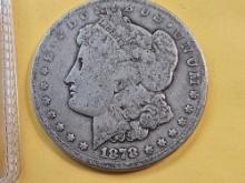 ** KEY DATE! ** 1878-CC Morgan Silver Dollar