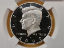 PERFECT! NGC 2009-S Kennedy Silver Half Dollar in Proof 70 Ultra Cameo