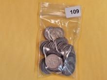 Forty-six Silver Roosevelt Dimes