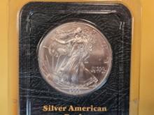 GEM Brilliant Uncirculated 2000 American Silver Eagle