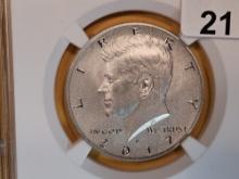 PERFECT! NGC 2017-S Kennedy Half Dollar in Specimen 70 Enhanced Finish