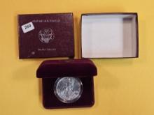 GEM Brilliant Uncirculated 1990 American Silver Eagle
