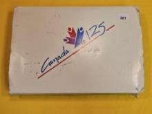 Canada 125 Silver 25-cent Coin set