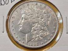 Variety! 1888 Morgan Silver Dollar with DDO Ear