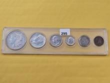 United States Silver Type Set in Whitman Plastic Holder
