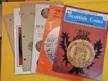 Group of Six Vintage coin books
