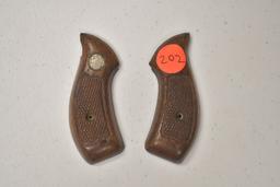 S&W WOOD MAGNA GRIPS