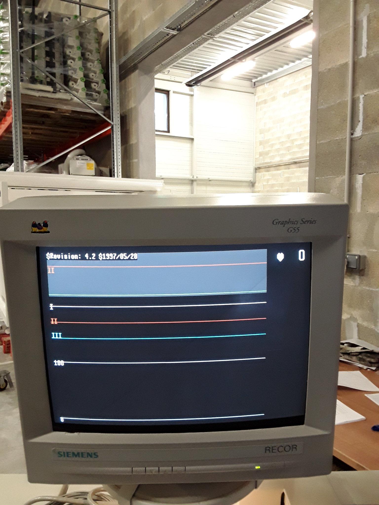 SIEMENS 6030253 E287E Exercise Test Console