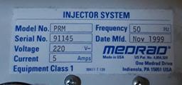 MEDRAD Mark V ProVis Angiographic Injector