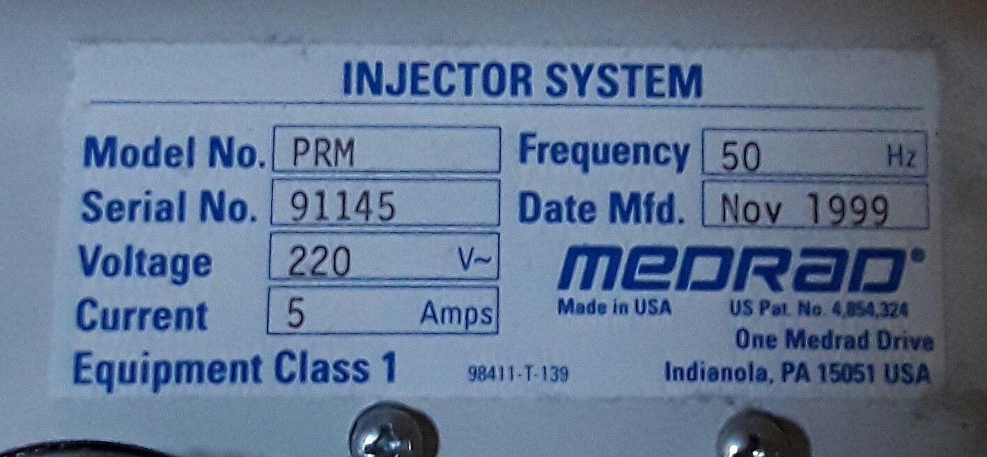 MEDRAD Mark V ProVis Angiographic Injector