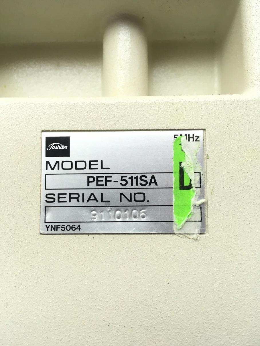 Toshiba PEF 411SA Ultrasound Transducer