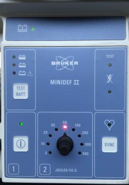 Bruker Medical Minidef 2 Portable Defibrilator