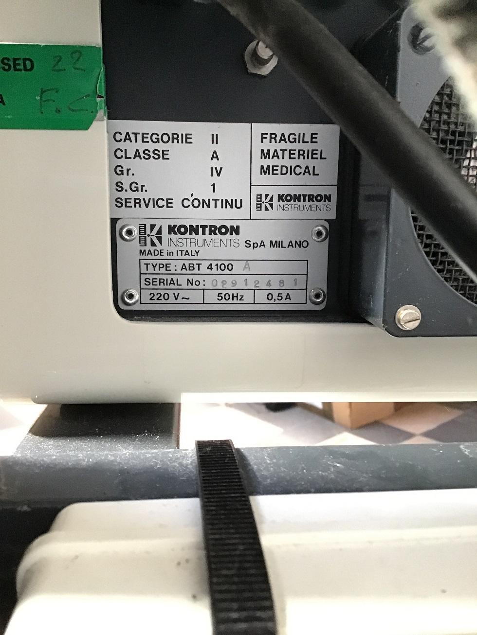 Kontron Medical ABT 4100 Anesthesia Ventilator