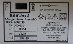 BiliCkheck Respironics V1.05 Bilirubinometer