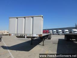 2007 FONTAINE 48' X 102&quot; W FLATBED TRAILER, CRACK IN FRAME NEAR 5TH WHEEL PLATE, NO BRAKES, 800