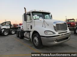 2008 FREIGHTLINER COLUMBIA T/A DAYCAB,HESS REPORTS IN PHOTOS,  693239 MILES
