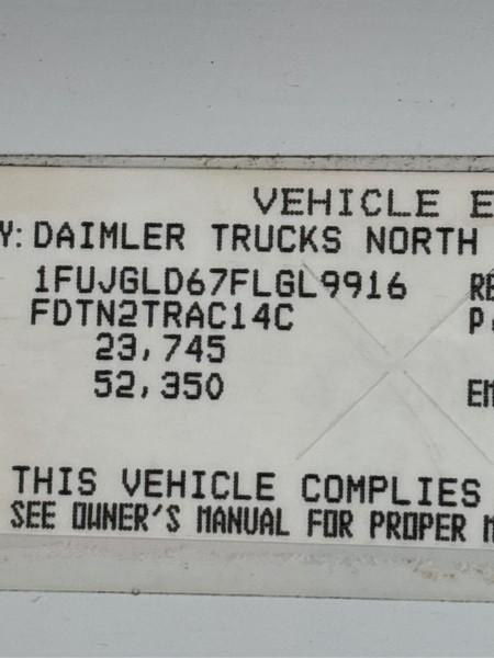 2015 FREIGHTLINER CASCADIA  T/A SLEEPER