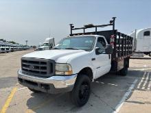 1999  FORD  F450  STAKE BODY TRUCK