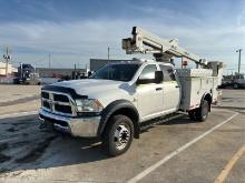 2016  DODGE   RAM  BUCKET TRUCK