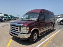 2008  FORD  E150 HIGH TOP CONVERSION V  PASSENGER VAN