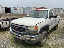 2005  GMC  2500  PICKUP, NON-RUNNER